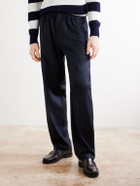 Lardini - Straight-Leg Woven Trousers - Blue