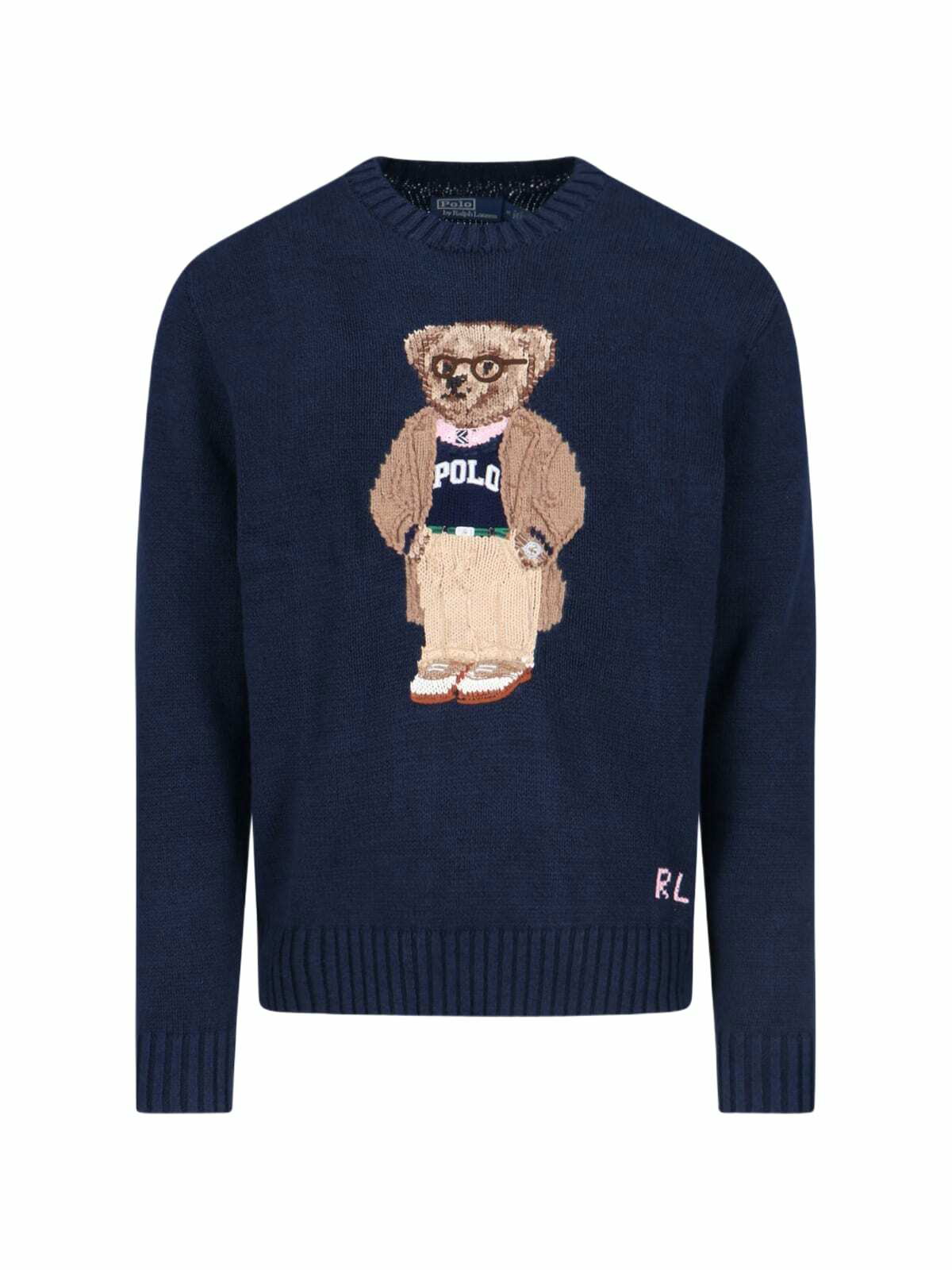RalphLauren ベア　スウェット　XS ネイビー Polo Ralph Lauren Navy Polo Bear Sweater Polo Ralph Lauren