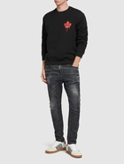 DSQUARED2 Cool Fit Cotton Crewneck Sweatshirt