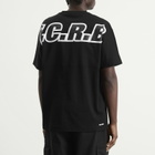 F.C. Real Bristol Men's Big Logo Baggy T-Shirt in Black