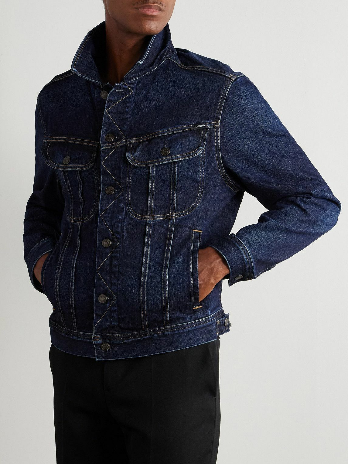 TOM FORD - Denim Jacket - Blue
