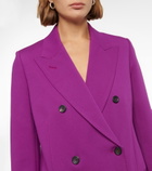 Max Mara - Callas double-breasted jersey blazer