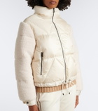Bogner Queeny terry-trimmed down jacket