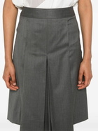 Peter Do Grey Wide-Leg Layered Shorts
