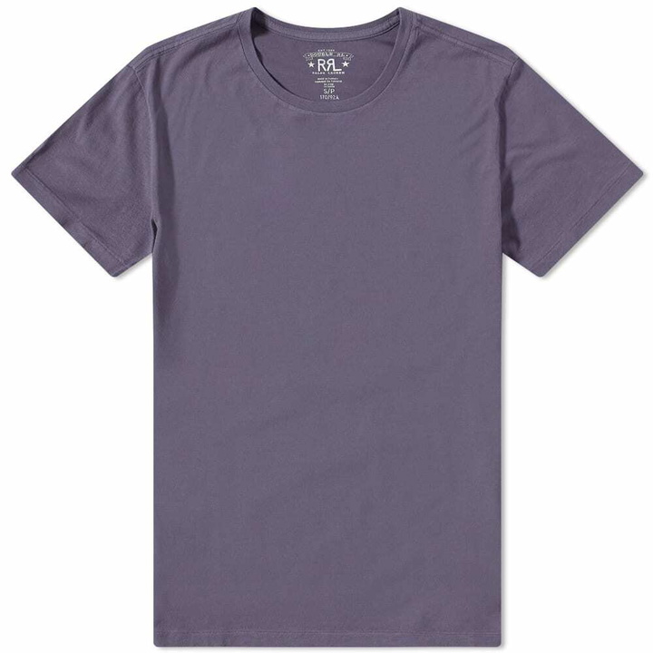 Photo: RRL Men's Basic T-Shirt in Blue