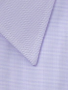 Dunhill - Checked Cotton Shirt - Purple
