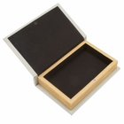 Puebco Empty Book Storage Box - Concrete Manual in Light Grey 