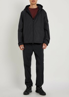 Moncler Sassiere Hooded Shell Jacket Black