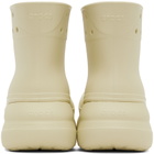 Crocs Off-White Crush Boots