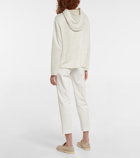 Loro Piana - Zip-up linen jersey hoodie