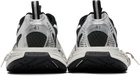 Balenciaga Silver & Black 3XL Gradient Sneakers