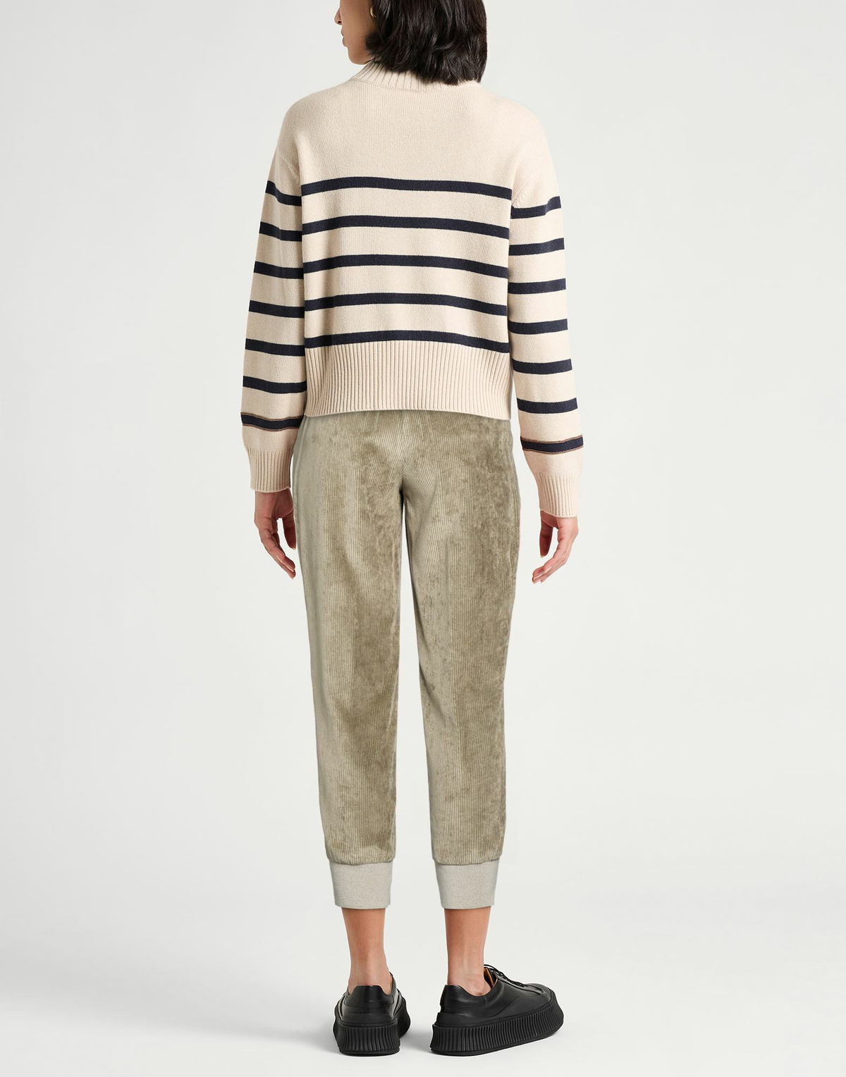 Peserico Womens Pants in Sage green