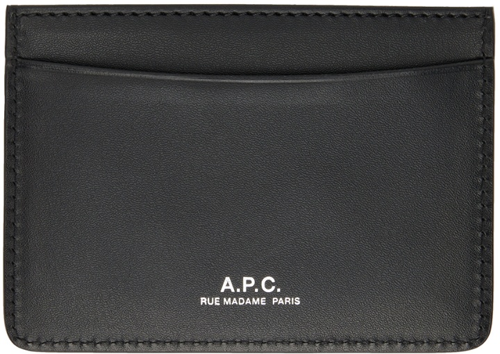 Photo: A.P.C. Black Andre Card Holder