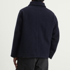 Danton Men's Round Collar Jacket in Navy