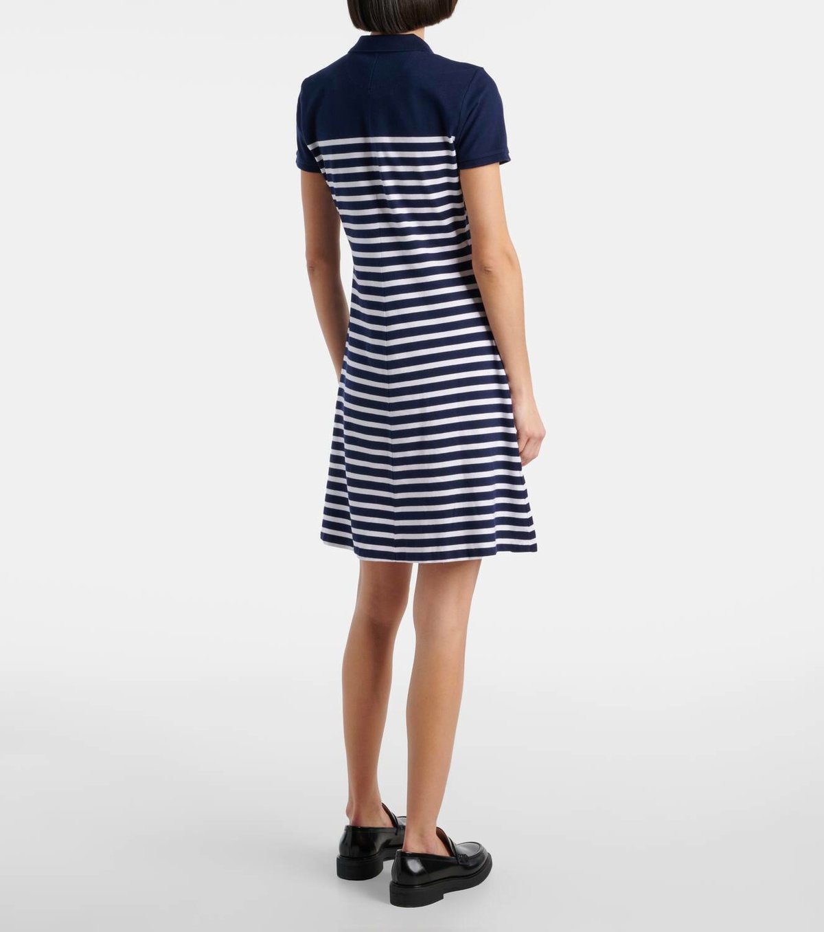 Polo Ralph Lauren Striped cotton-blend polo dress