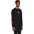 Diesel Black T-Just-YB Long Sleeve T-Shirt