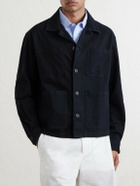 Onia - Cotton-Blend Twill Chore Jacket - Black