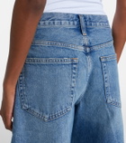 Agolde Indra denim Bermuda shorts