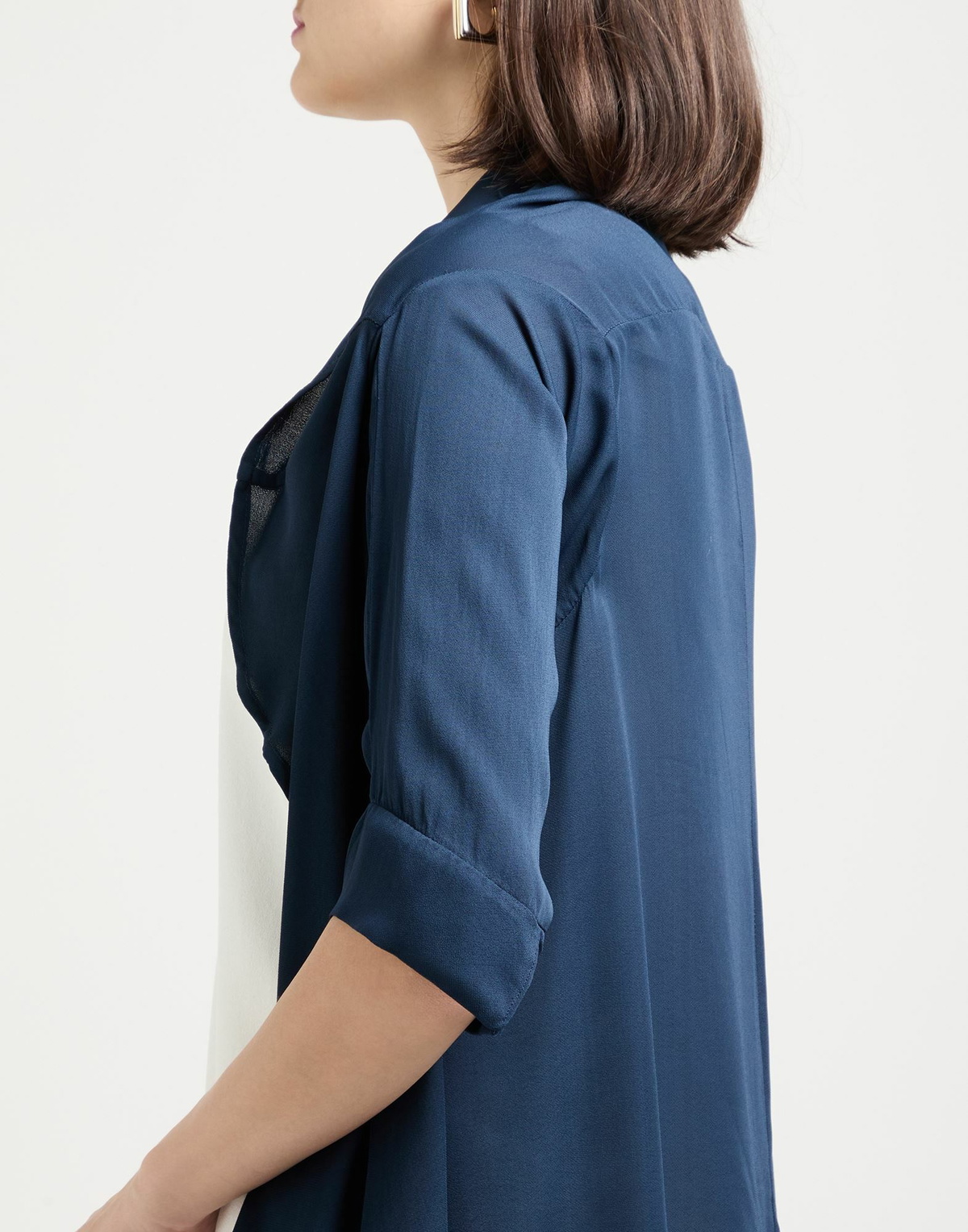 Alessia Santi Womens Jacket in Navy