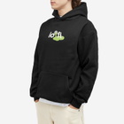 Lo-Fi Men's Paint Logo Hoodie in Black