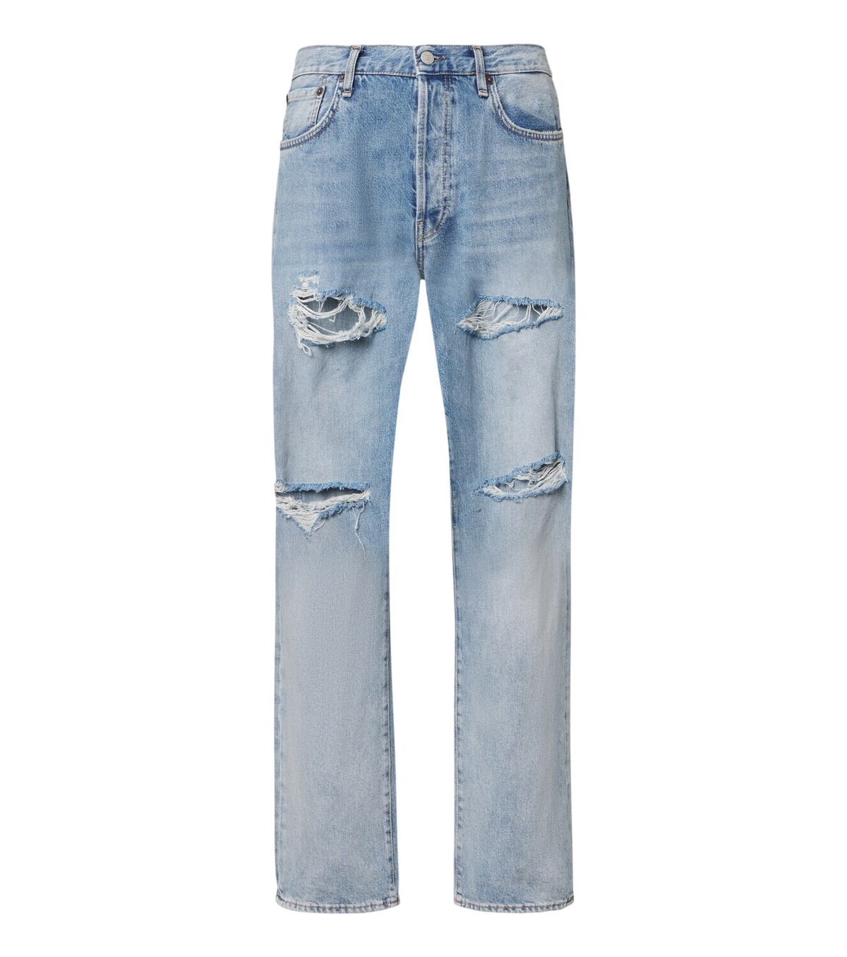 Acne Studios - 1999 Carver Straight-Leg Distressed Jeans - Blue
