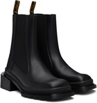 Dr. Martens Black Maybole Square Toe Chelsea Boots