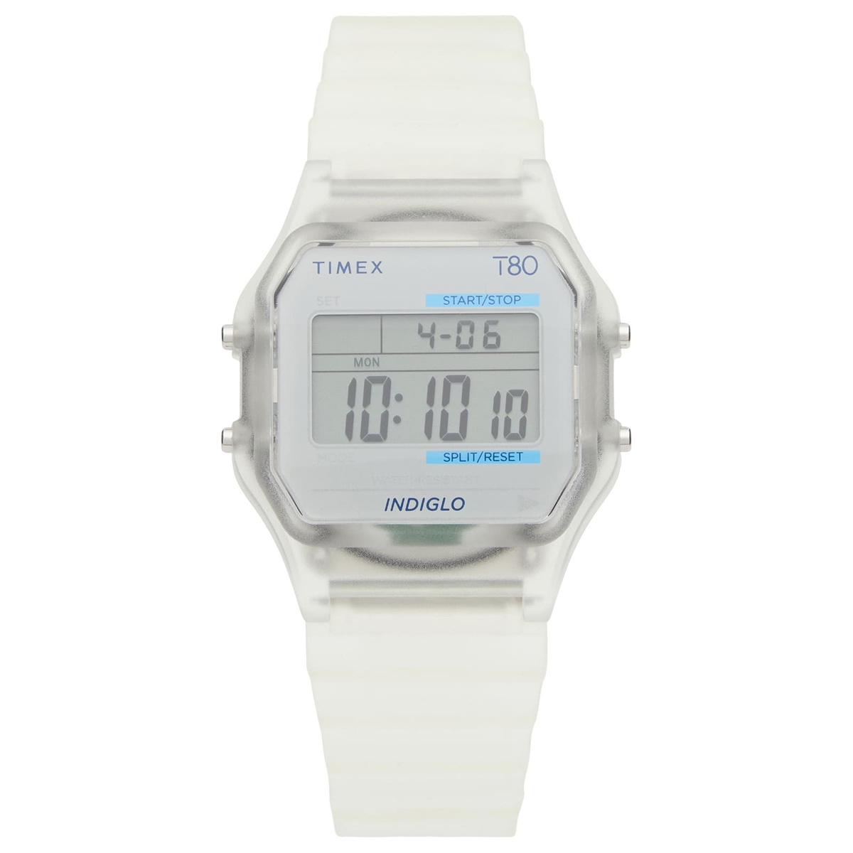 Timex 80 Translucent Watch in Clear 