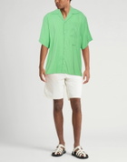 Msgm Mens Shirt Light in Green