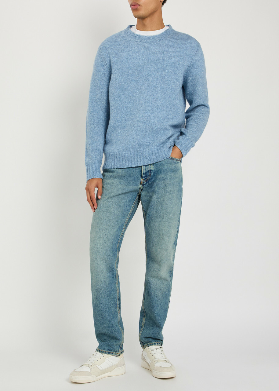 Won Hundred Archer Tapered-leg Jeans Mid Blu