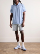 Nike Golf - Tour Slim-Fit Straight-Leg Striped Dri-FIT Seersucker Golf Chino Shorts - Blue