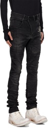 Boris Bidjan Saberi Black P13 TF Jeans