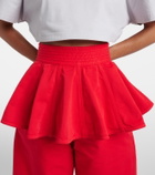Alaïa Peplum denim belt