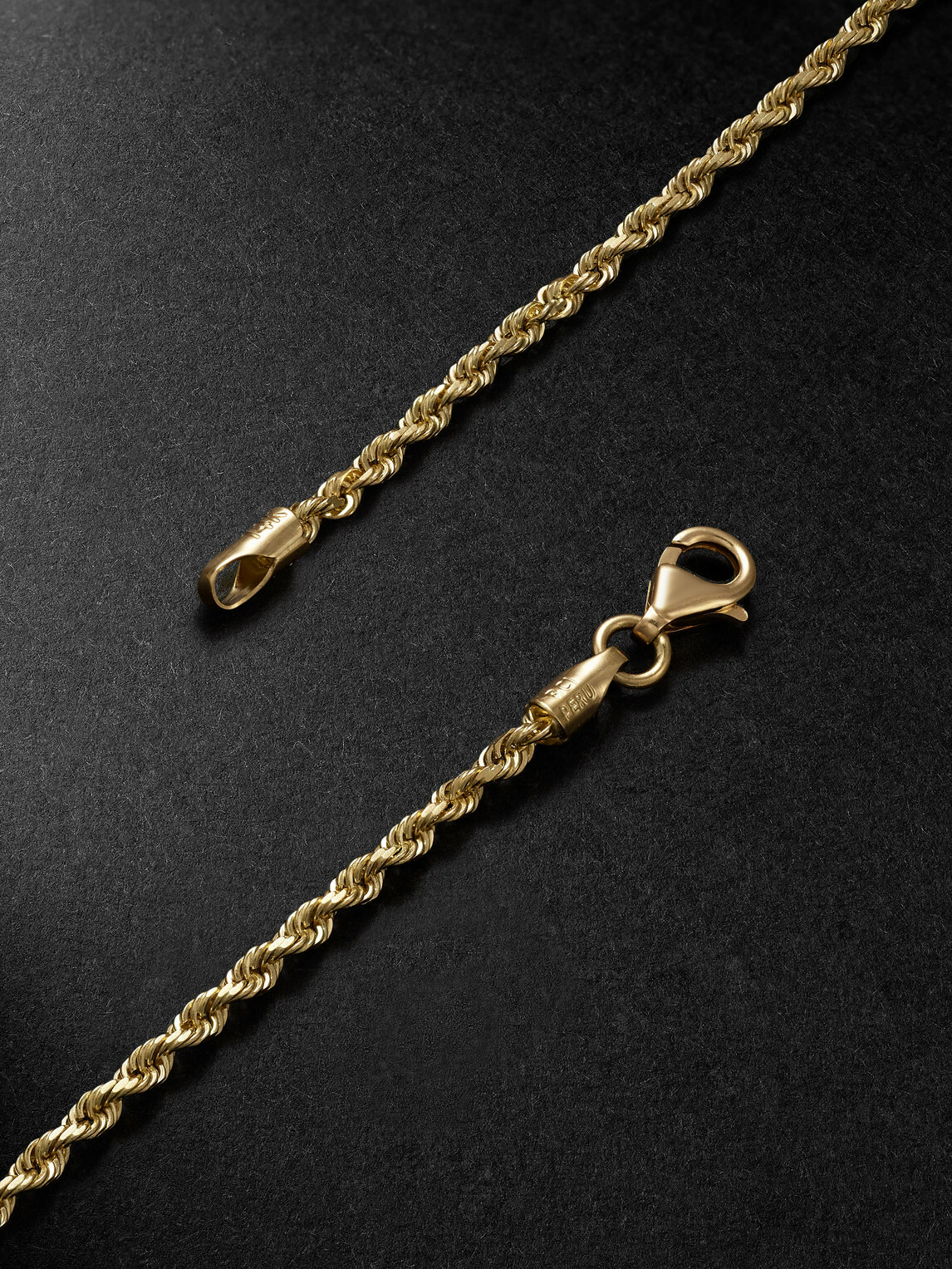 Greg Yuna - 14-Karat Gold Rope Chain Necklace
