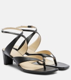 Lemaire Leather slingback thong sandals