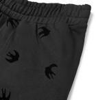 McQ Alexander McQueen - Flocked Jersey Shorts - Black