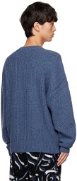 Saturdays NYC Blue Atkins Sweater