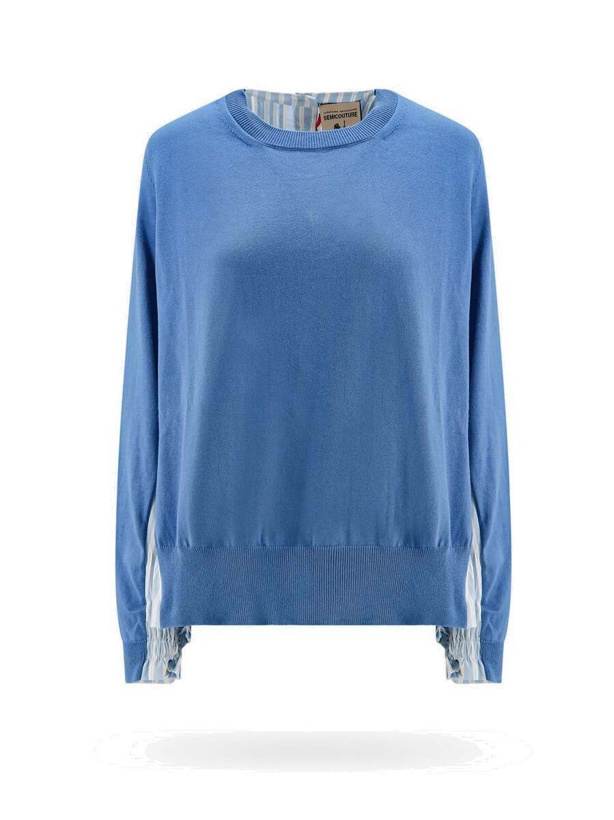 Photo: Semicouture   Sweater Blue   Womens