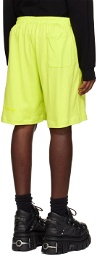 VTMNTS Yellow Drawstring Shorts