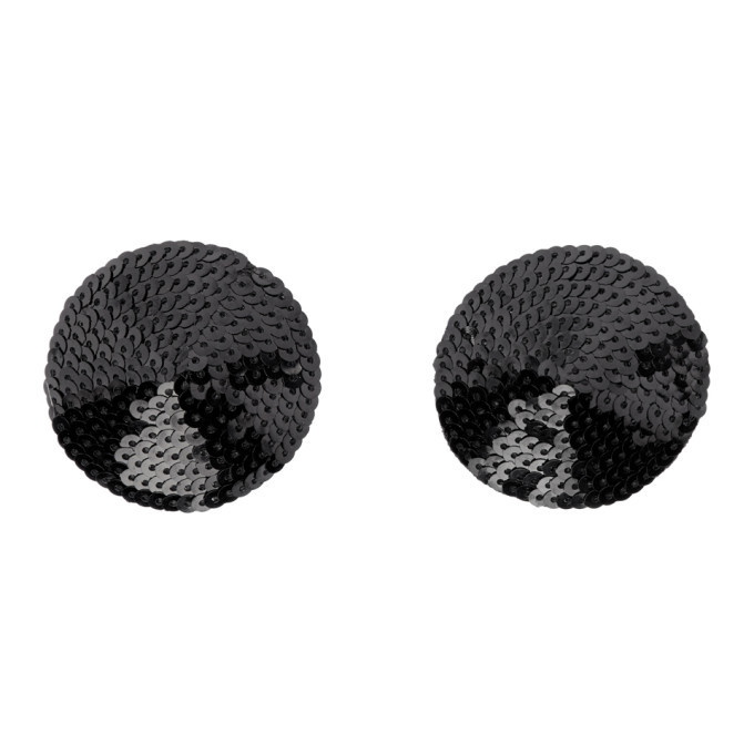 Photo: Implicite Black Sequin Nipple Covers