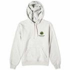 New Amsterdam Surf Association Men's Logo Hoodie in Ash/Green