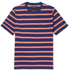 Beams Plus - Striped Cotton-Jersey T-Shirt - Men - Blue