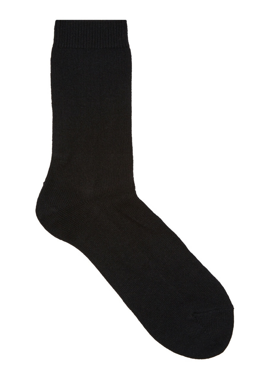 Falke Cosy Wool-blend Socks Black 35/38 (IT35 38 / UK2