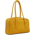 MARGESHERWOOD Yellow Soft Boston Small Bag