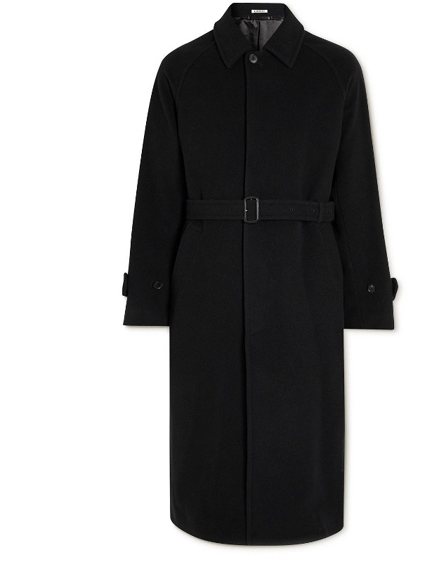 Photo: Auralee - Wool and Cashmere-Blend Coat - Black