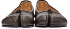 Maison Margiela SSENSE Exclusive Brown Tabi Vintage Ballerina Flats