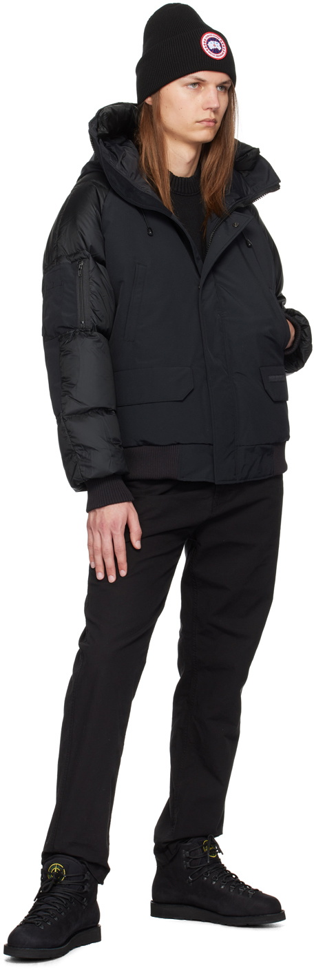 Canada Goose Black 'Paradigm' 'Black Label' Chilliwack Bomber Down Jacket