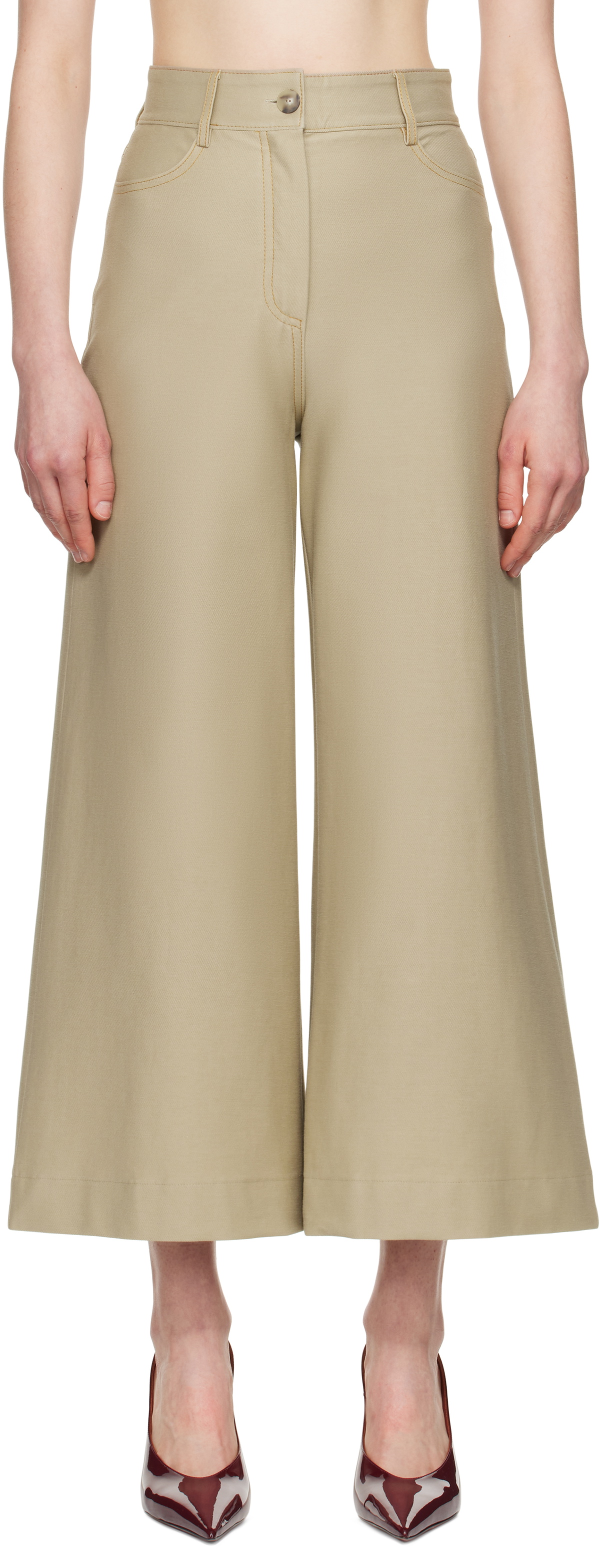 Max Mara Leisure Brown Fausto Trousers