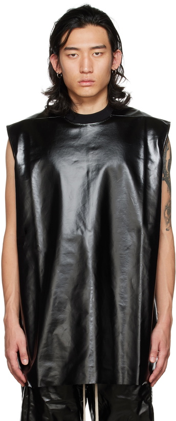 Photo: Rick Owens Drkshdw Black Tarp T-Shirt