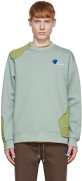 ADER error Green Tran Sweatshirt