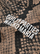 Wacko Maria - Packable Snake-Print Shell Tote Bag